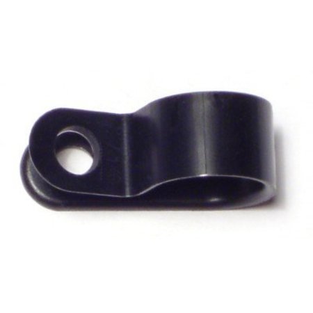 MIDWEST FASTENER 7/16" x 3/8" Black Nylon Plastic Strap 15PK 64225